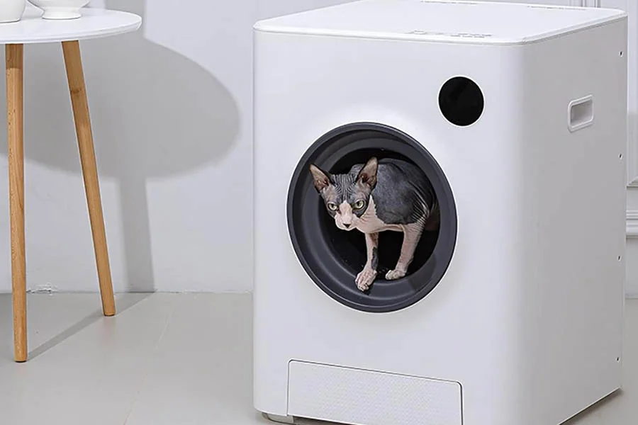 electric cat box